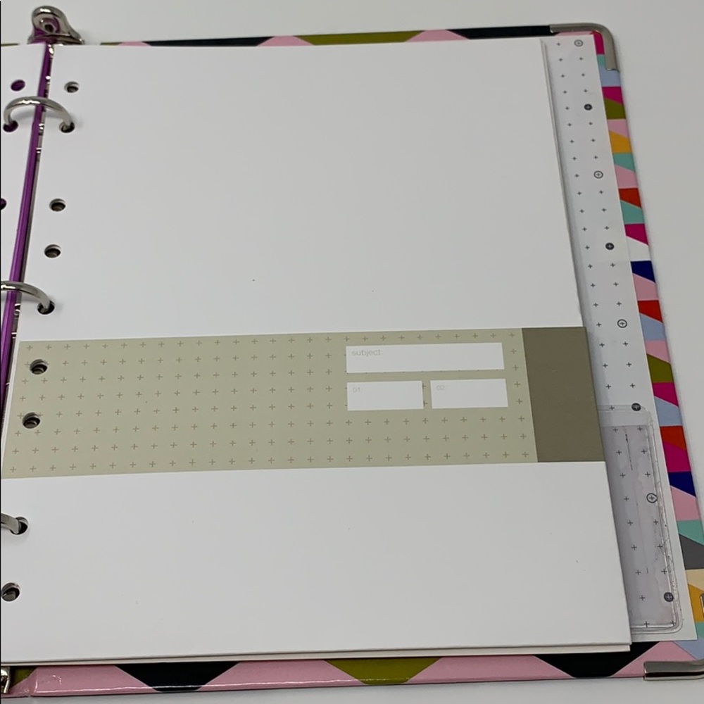 3-Ring binder / planner - Picture 4 of 6